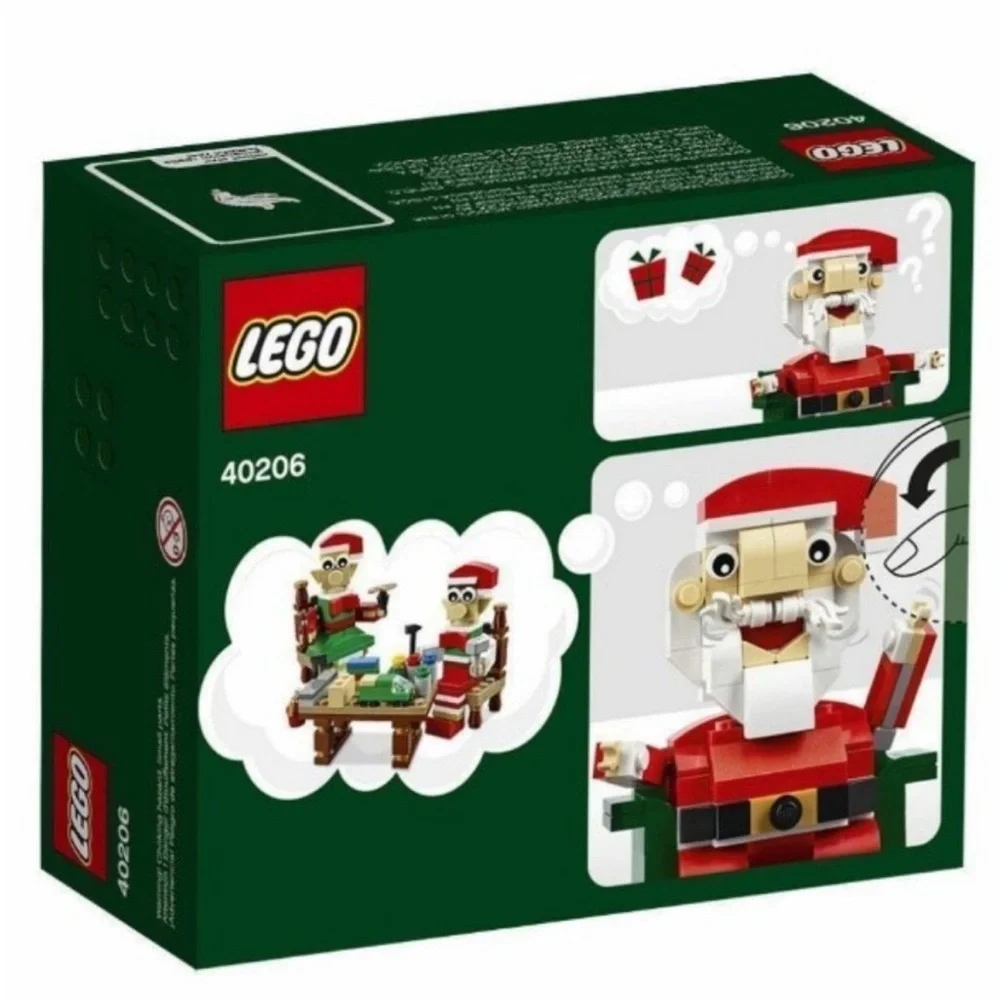 LEGO 40206 - Santa - Seasonal Christmas Holiday - NEW SEALED